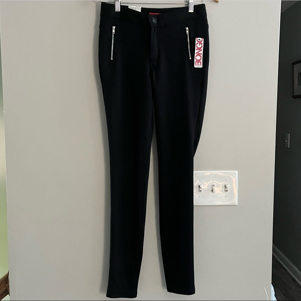 New Bongo Stretch Pants, Skinny, Juniors Size 3, Black, KMart, Vintage Y2K style